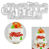 MERRY CHRISTMAS CUTTER